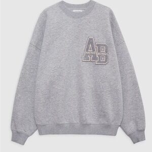 Anine Bing MILES OVERSIZED SWEATSHIRT LETTERMAN